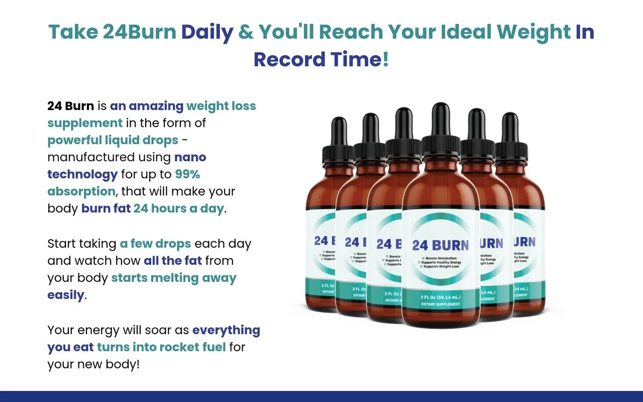 24Burn Liquid Weight Loss Drops