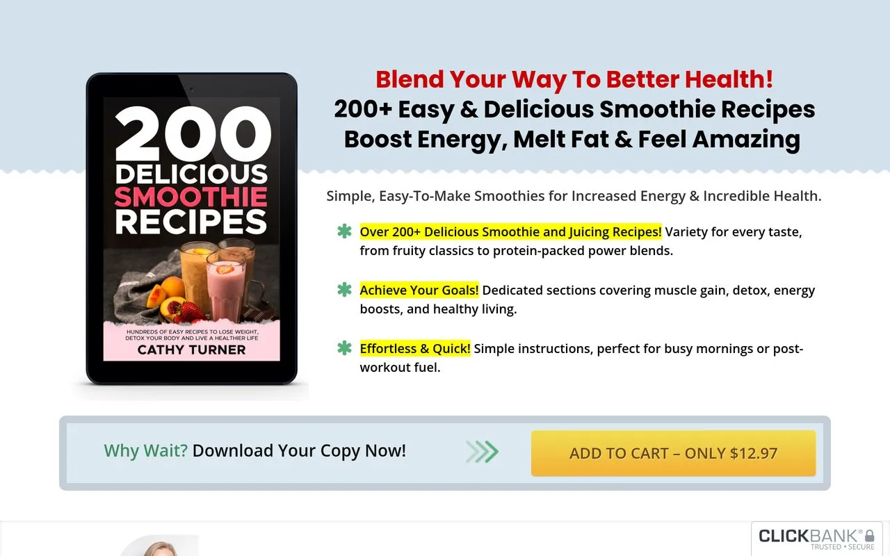 200 Smoothie Recipes Ebook