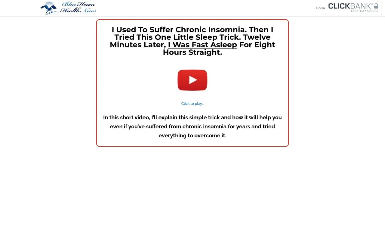 The Insomnia Program (Blue Heron Health News)
