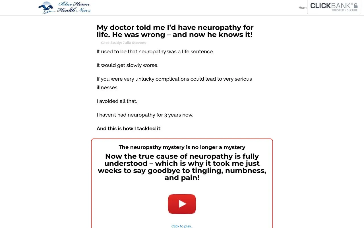 Neuropathy No More