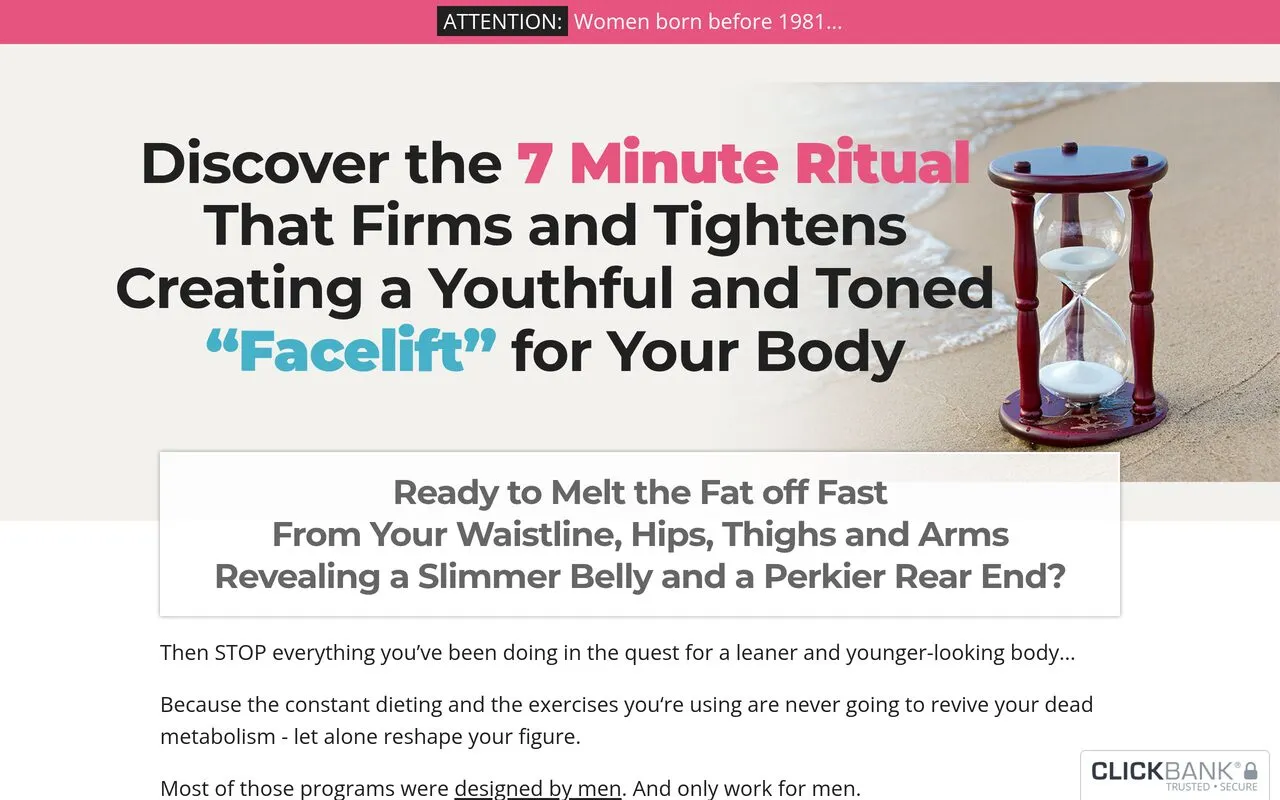 7 Minute Ageless Body (Dawn Sylvester)