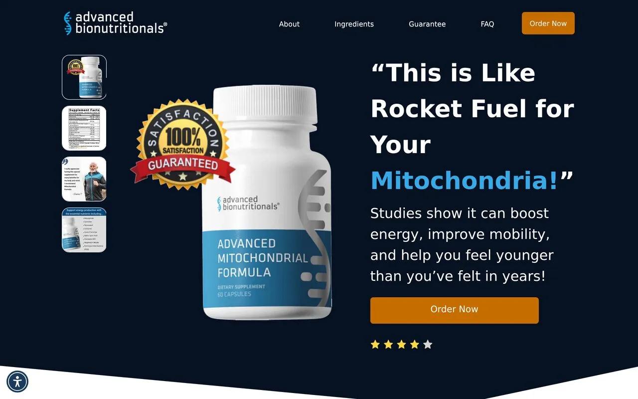 Dr. Shallenberger's NAD Mitochondrial Energy Supplement