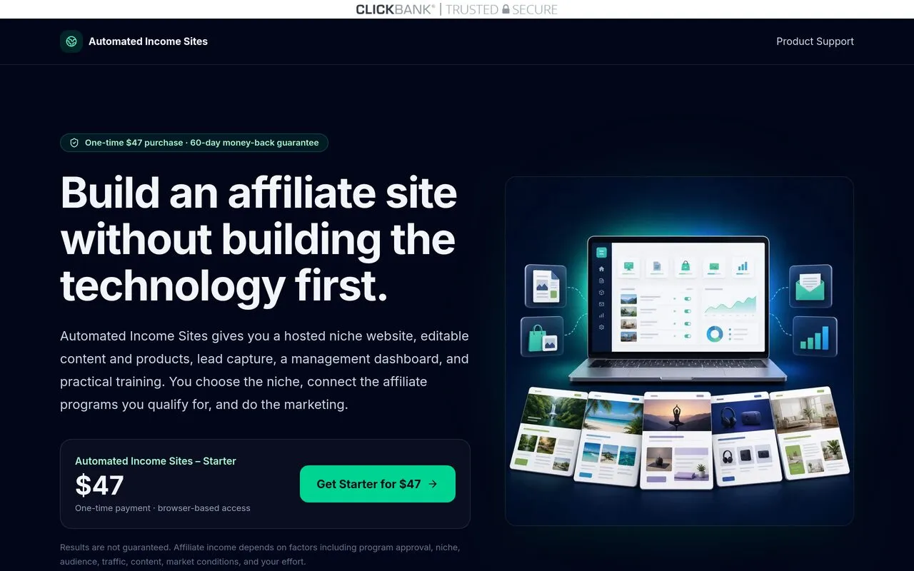 Automated Income Sites (Starter)