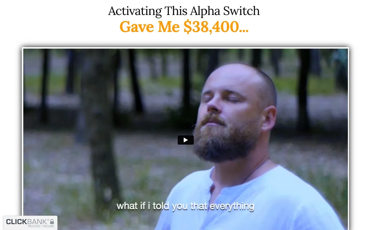 The Alpha Switch